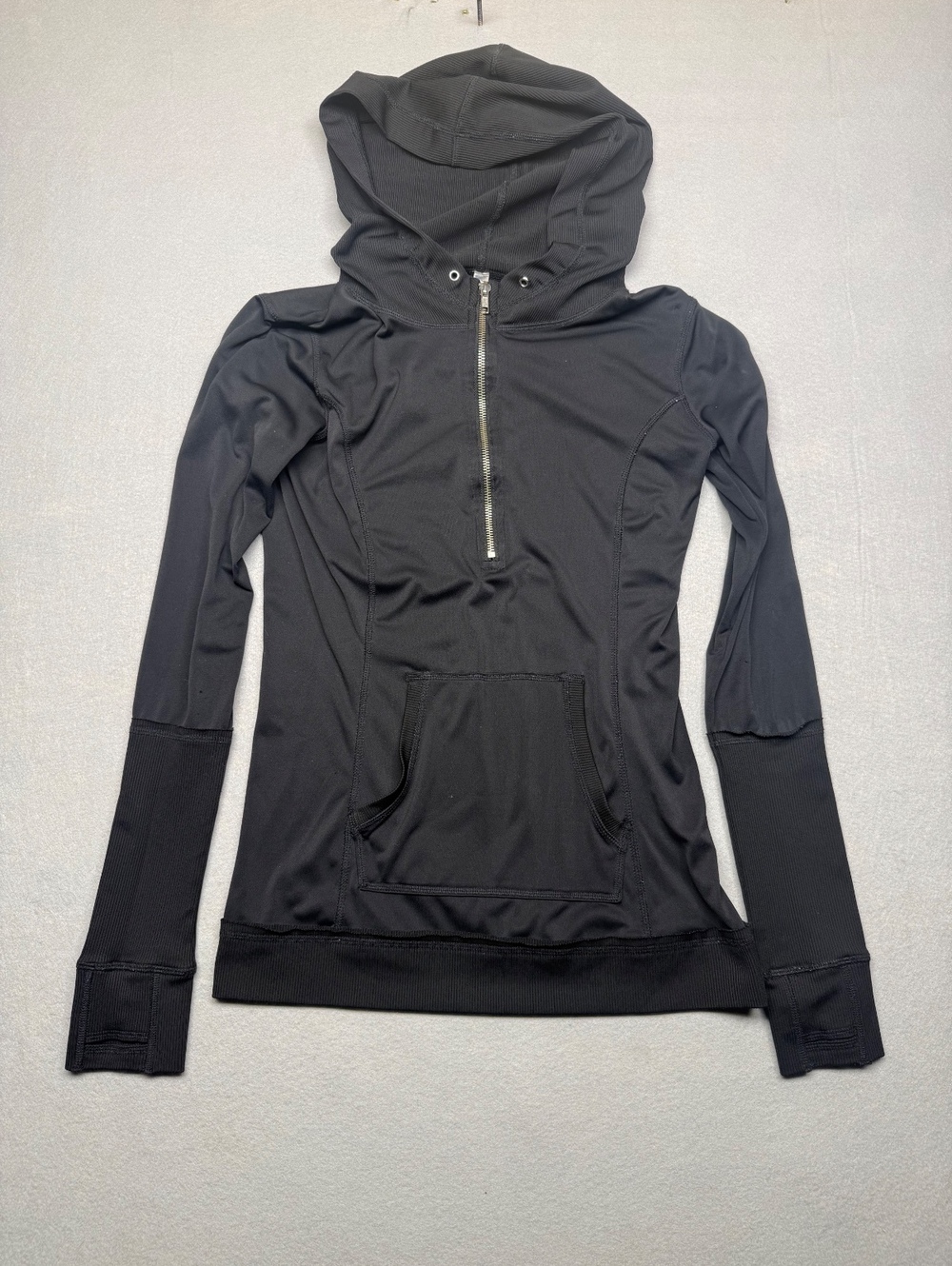 Free People Movement Black Athletic Hoodie Women's Small